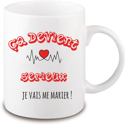Mug Je vais me marier