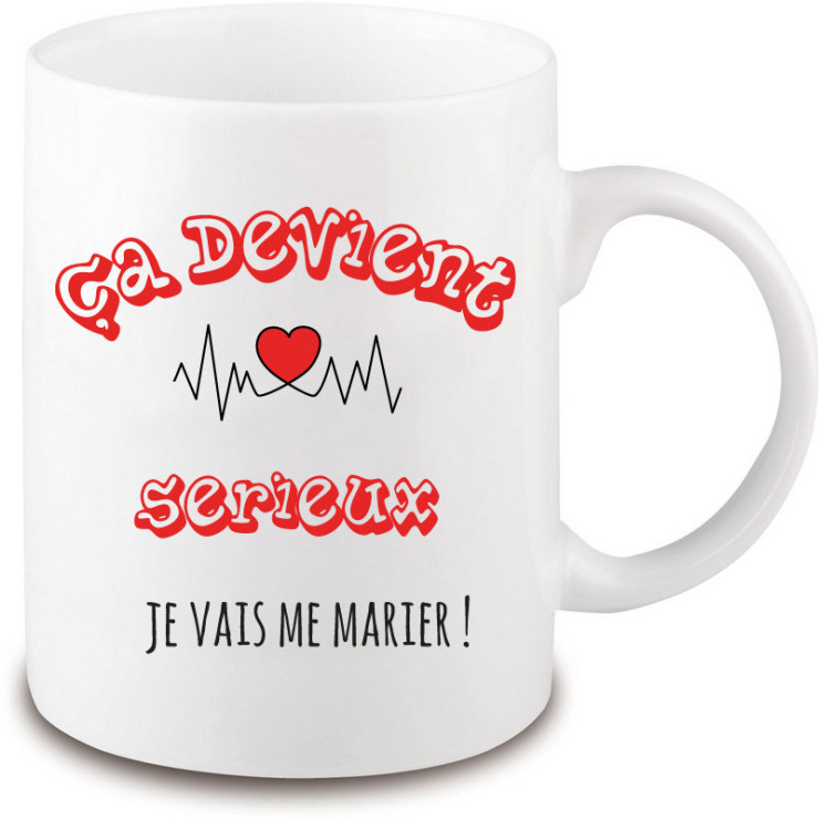       Mug Je vais me marier
    