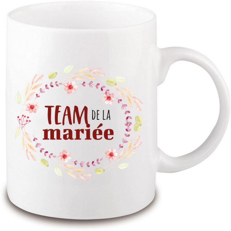 Tasse EVJF "Team de la mariée"