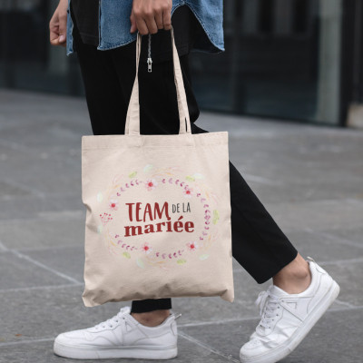Achat tote bag EVJF personnalisé - sac pratique et écologique - Accessoire EVJF
