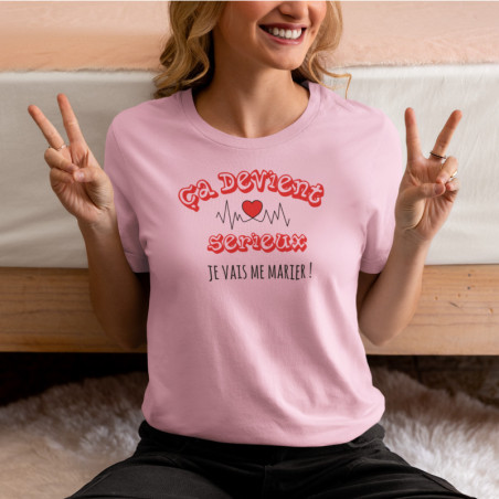       Femme T-shirt EVJF
    