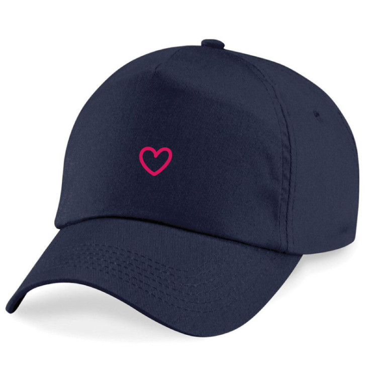 Casquette coeur dessiné