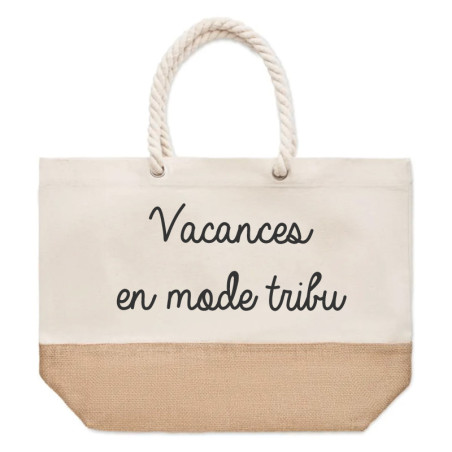       Sac pour la plage en mode tribu
    
