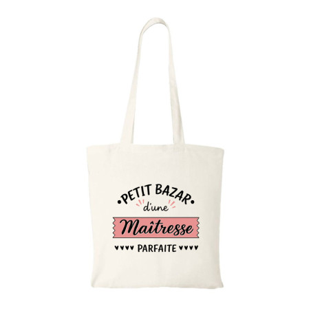       Tote bag Maîtresse personnalisé
    