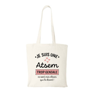 Tote bag personnalisé Atsem