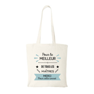 Tote bag personnalisé maitre d'école