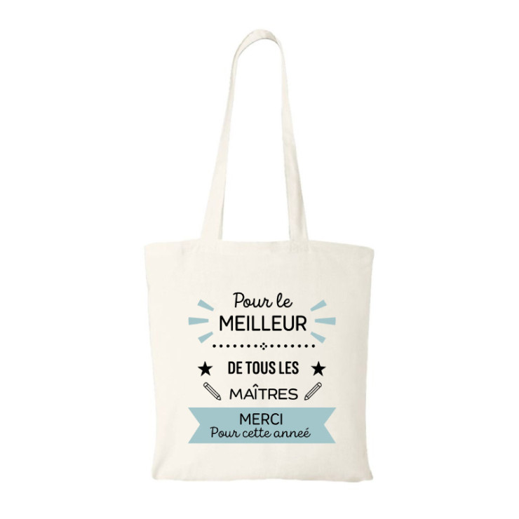       Tote bag personnalisé maitre d'école
    