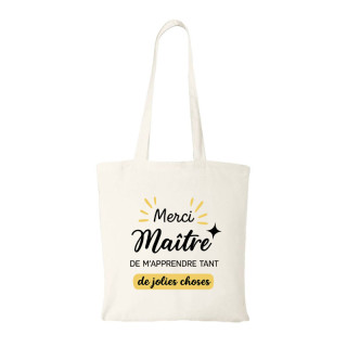 Tote bag merci Maitre