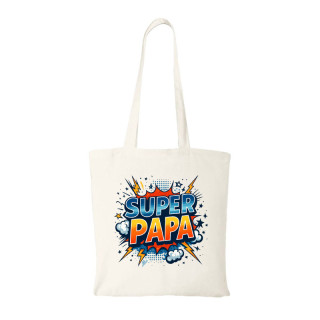 Boutique tote bag pour Super Papa