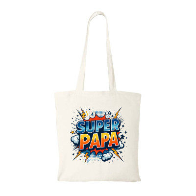 Achat tote bag pour Super Papa