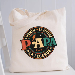 Tote bag Papa - Le mythe, la légende