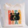 Tote bag pour Papa BEAR - Tote bag homme