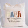Tote bag pour dire Merci Papa - Tote bag homme