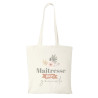 Tote bag maitresse 100% géniale - Tote Bag Femme