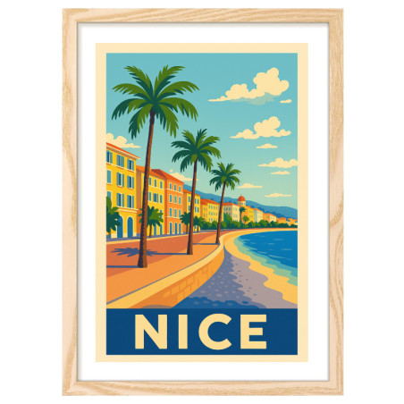 Tirage Argentique Vintage De Nice, Côte D'Azur - Année Environ 1908, Format 9x12 Cm - Référence CS1547, Photographie Ancienne