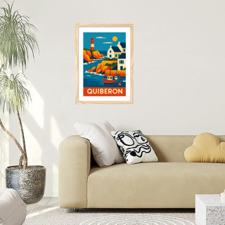 Boutique affiche de Quiberon