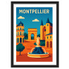 Affiche de Montpellier - Cadre noir
