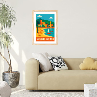 Boutique affiche d'Argelès-sur-Mer