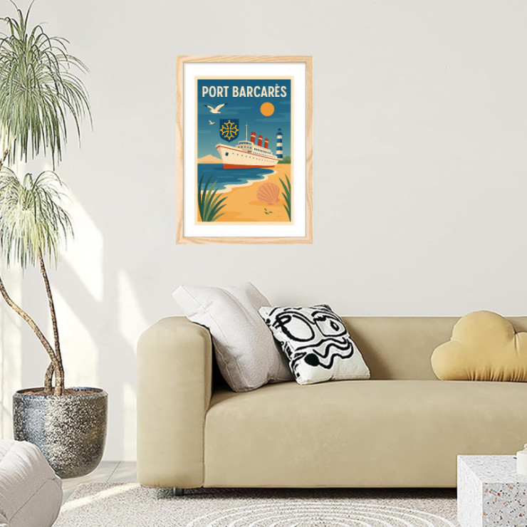       Affiche décorative de Barcarès
    