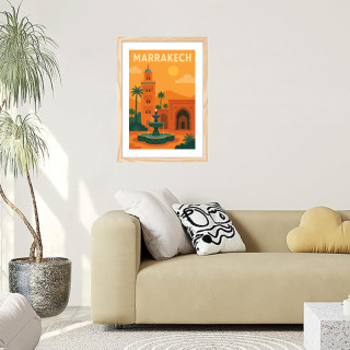 Boutique affiche de Marrakech