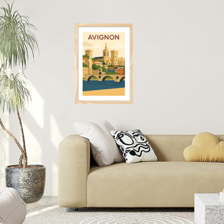 Affiche décorative Avignon
