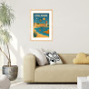 Affiche ville de Collioure souvenir - Affiches