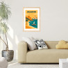 Affiche vintage d'Agadir - Affiches