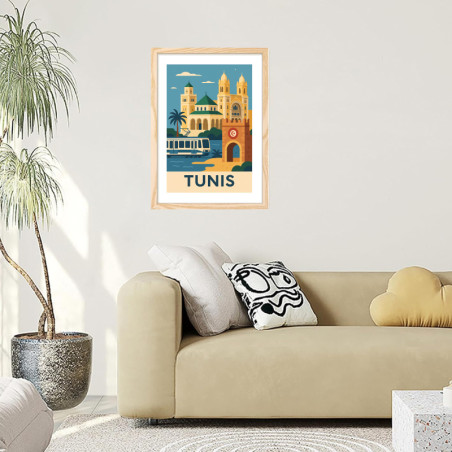       Affiche ville de Tunis
    