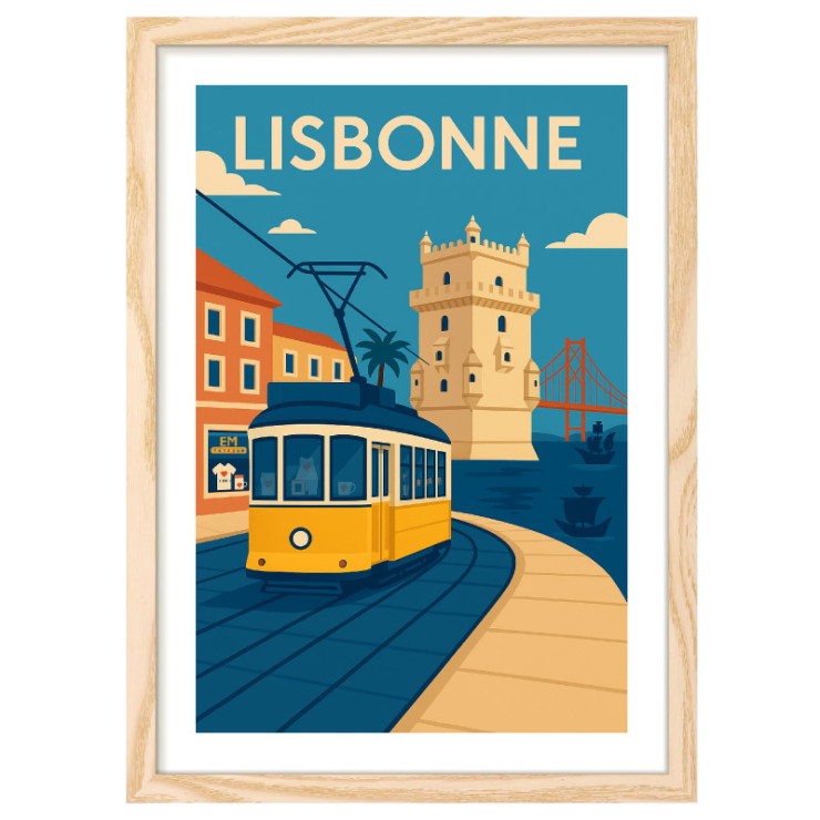 Affiche de Lisbonne
