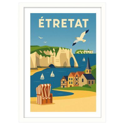 Affiche de Étretat