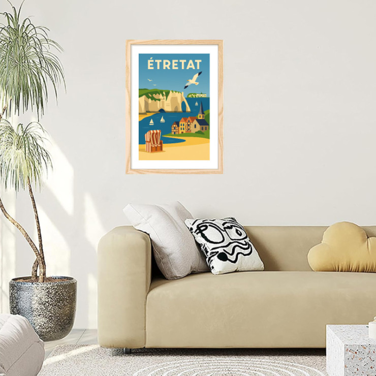 Poster d'Étretat