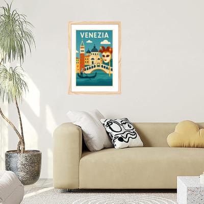 Boutique affiche de Venise