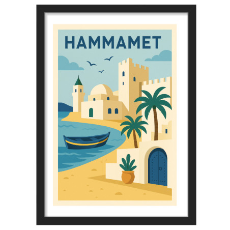       Affiche d'Hammamet
    