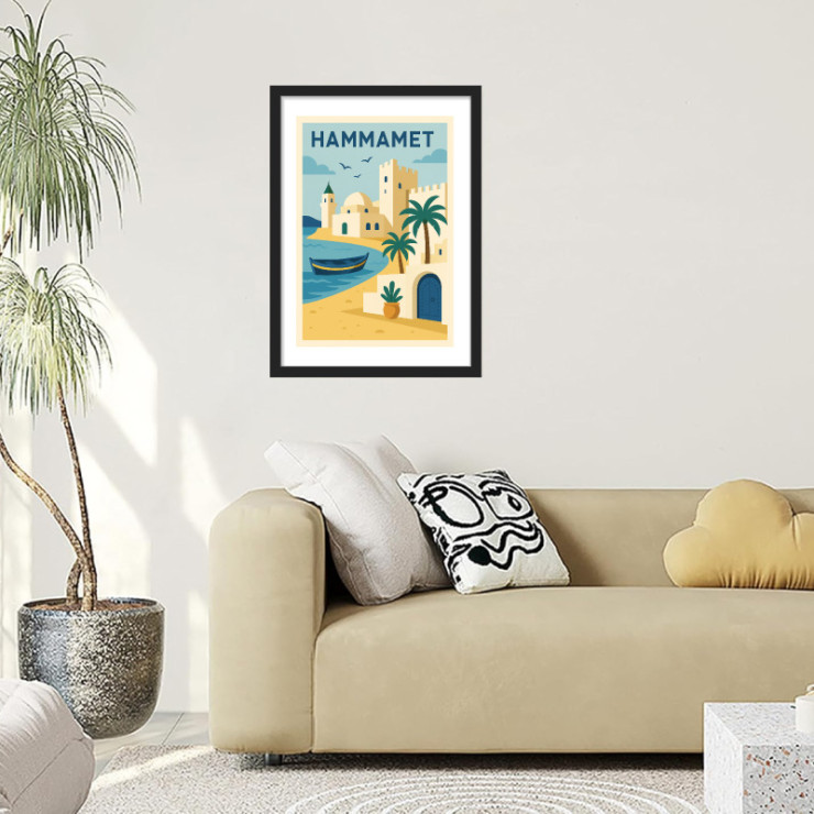       Affiche ville d'Hammamet
    
