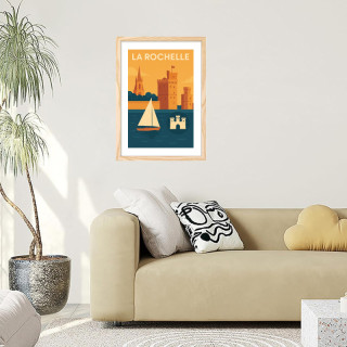 Boutique affiche de La Rochelle