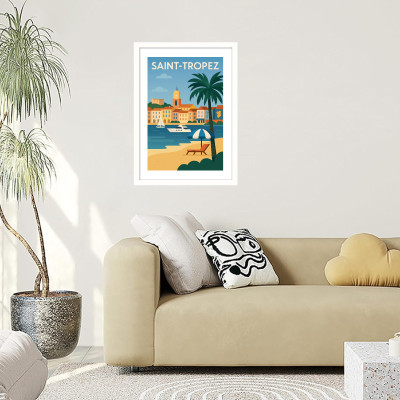 Achat affiche de Saint-Tropez