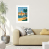 Affiche vintage de Saint-Tropez - Affiches