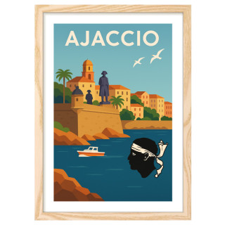 Affiche d'Ajaccio