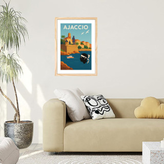Achat affiche d'Ajaccio