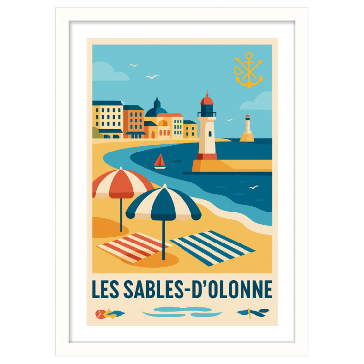                     Affiche les Sables d'Olonne
                  