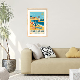 Achat affiche des Sables d'Olonne