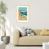 Affiche des Sables d'Olonne vintage - Affiches