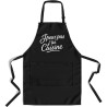 Tablier pour Homme - Modèle : J'peux pas j'ai cuisine