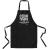 Tablier pour Homme - Modèle : Coeur tendre et cuisson parfaite