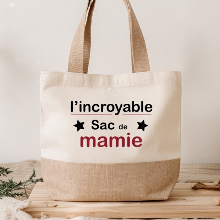       Sac cabas L'incroyable Sac de Mamie
    