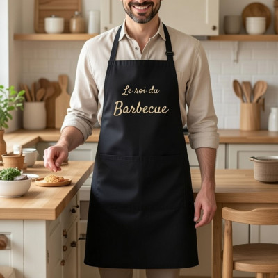 Tablier pour Homme - Le roi du barbecue
