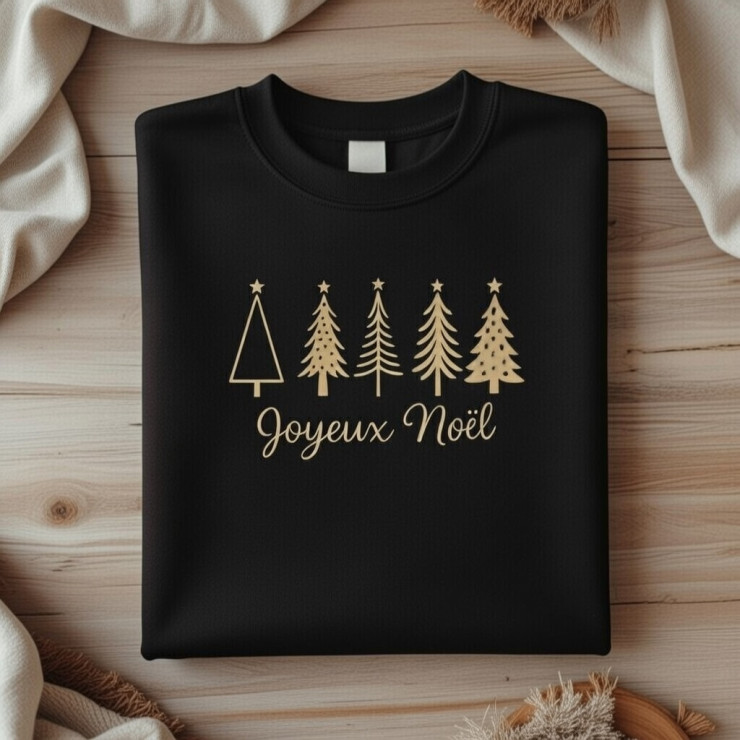 Pull Noël chic – Unisexe élégant | Femme & Homme