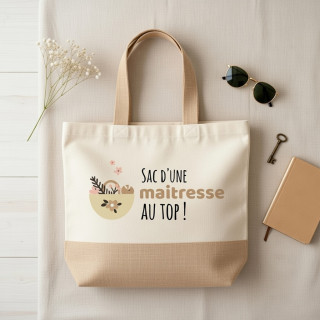 Boutique grand sac pour maitresse d'école