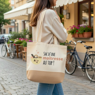 Grand sac pour maitresse d'école