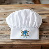 Toque de cuisine personnalisée - Pour Chef avec logo & texte - Vêtements personnalisés